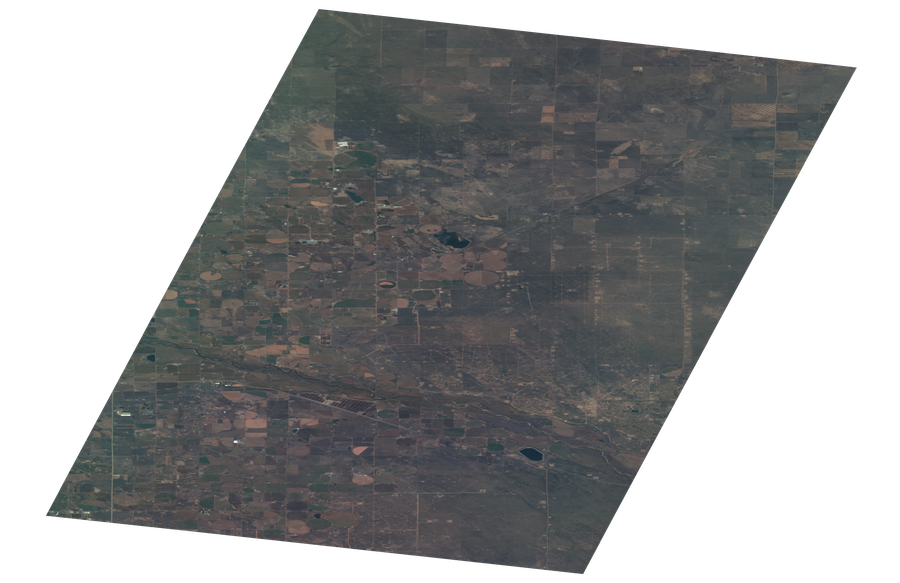 Open landscape in Weld County, Colorado