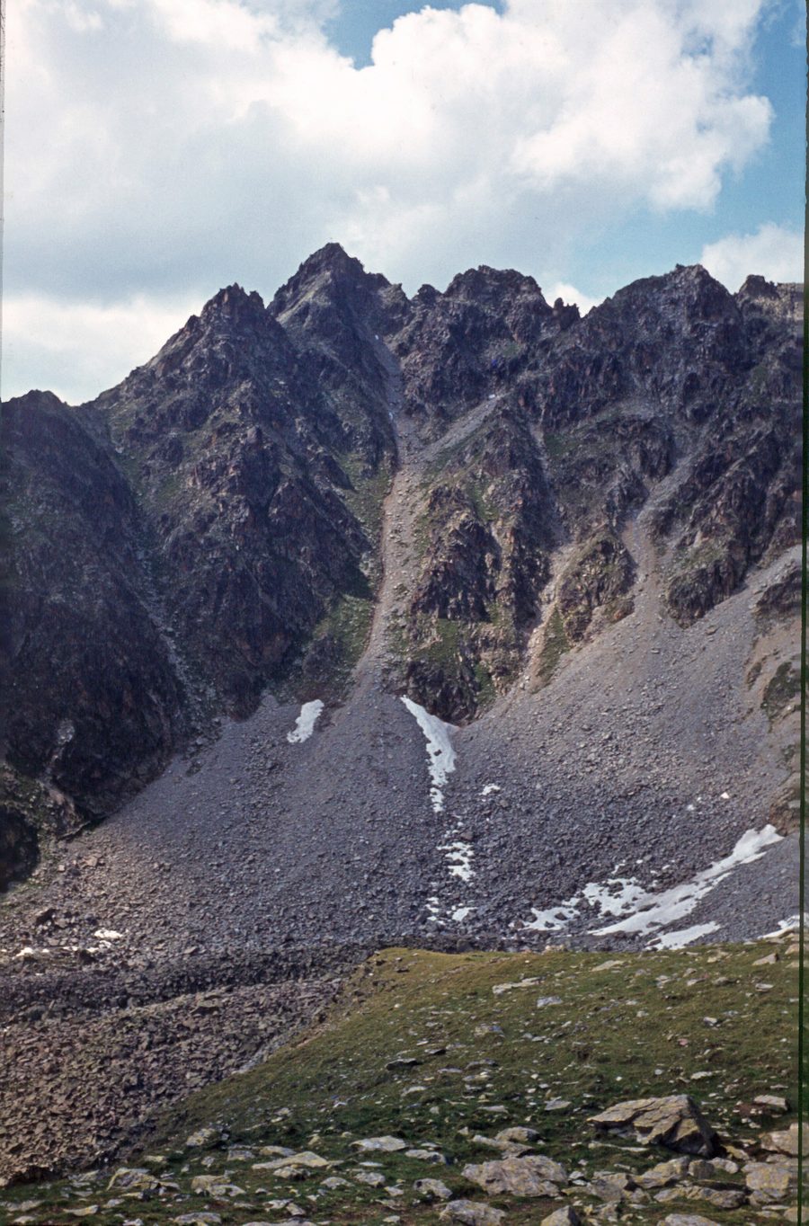 Klopaierspitze from the southeast, South Tyrol