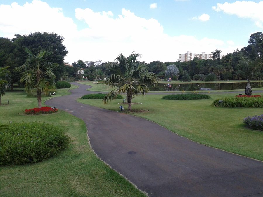 View of the Jardim Botânico do Instituto Plantarum in Nova Odessa