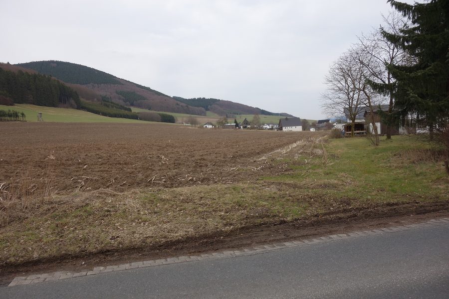 Niedersalwey in the landscape conservation area slopes of the Salwey valley