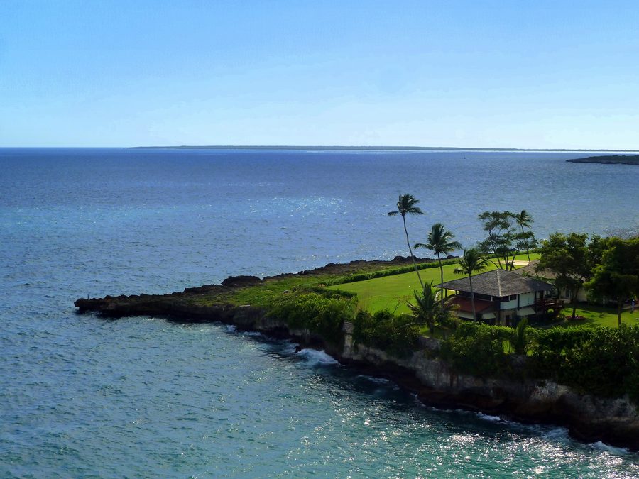 View of the Rio Salado in La Romana, Dominican Republic