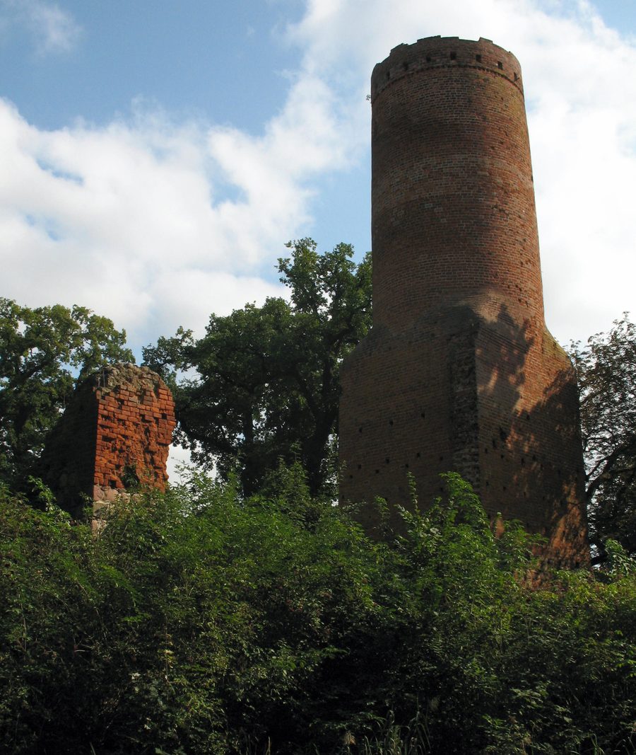 Ruins of Blankenburg in Wolfshagen in the Uckermark