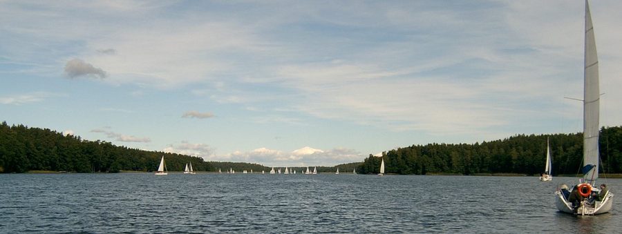Lake in Masuria near Mikołajki