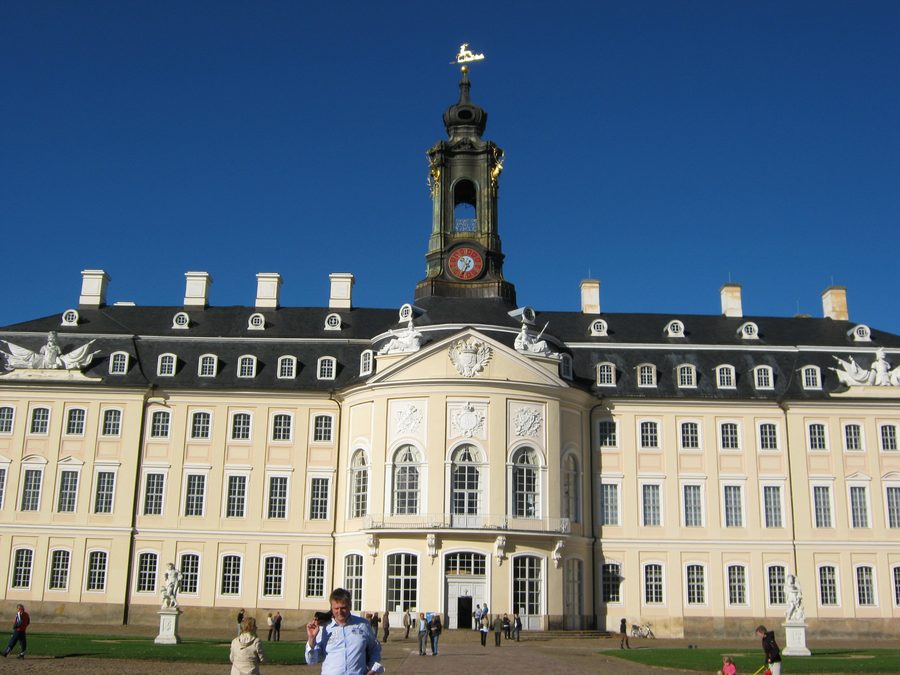 Hubertusburg Castle in Wermsdorf