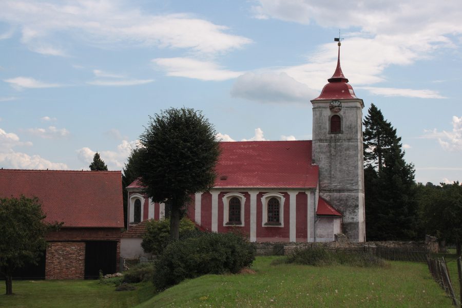 Baroque Church of St. Michael the Archangel in Bulovka