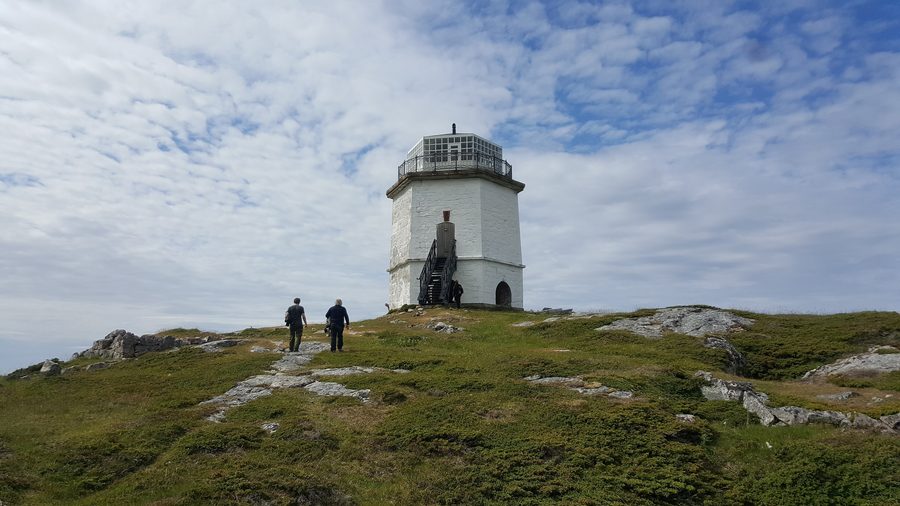 Villa fyr on the coast of Flatanger in Norway