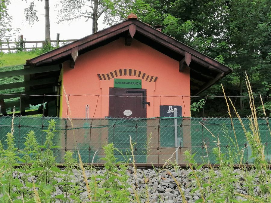 Historic railway gatekeeper’s house in Schlieren in the canton of Zurich