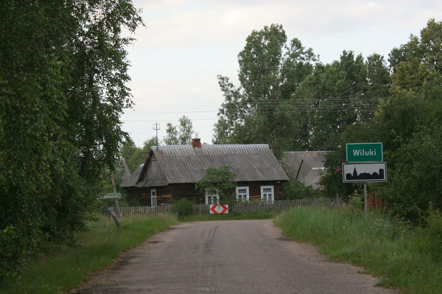 Access road to Wiluki