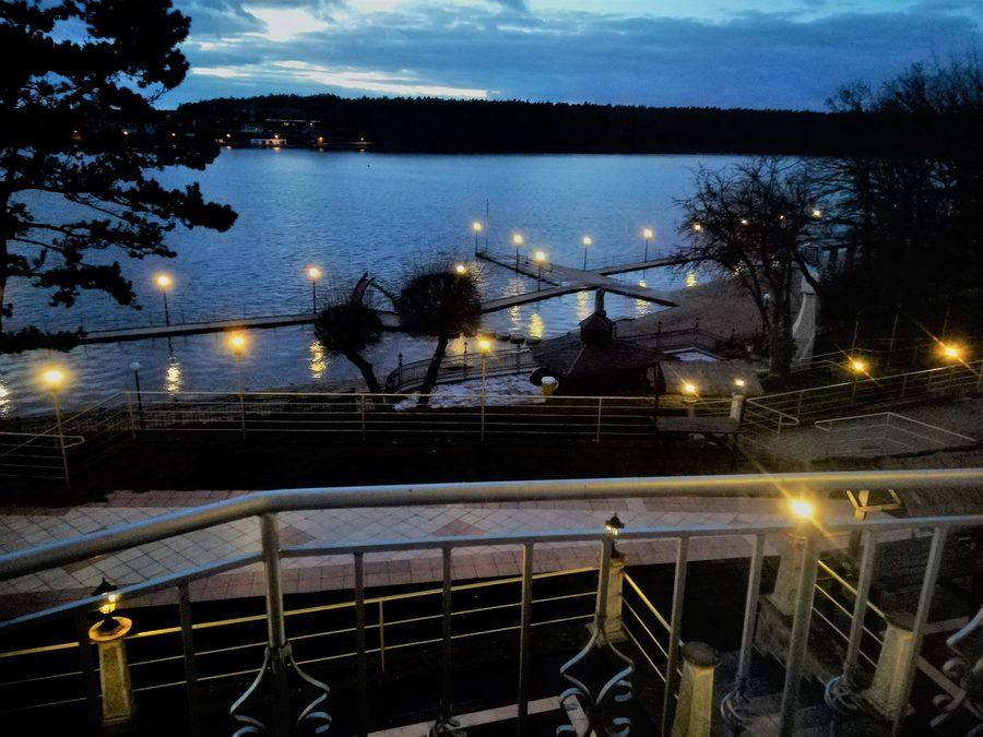 View of Durowskie Lake in WÄ…growiec
