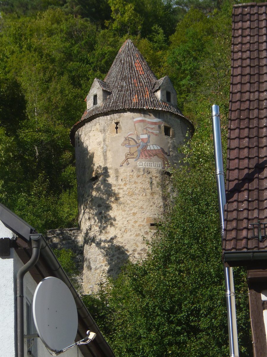 Watchtower on Ringmauerweg in Horb am Neckar
