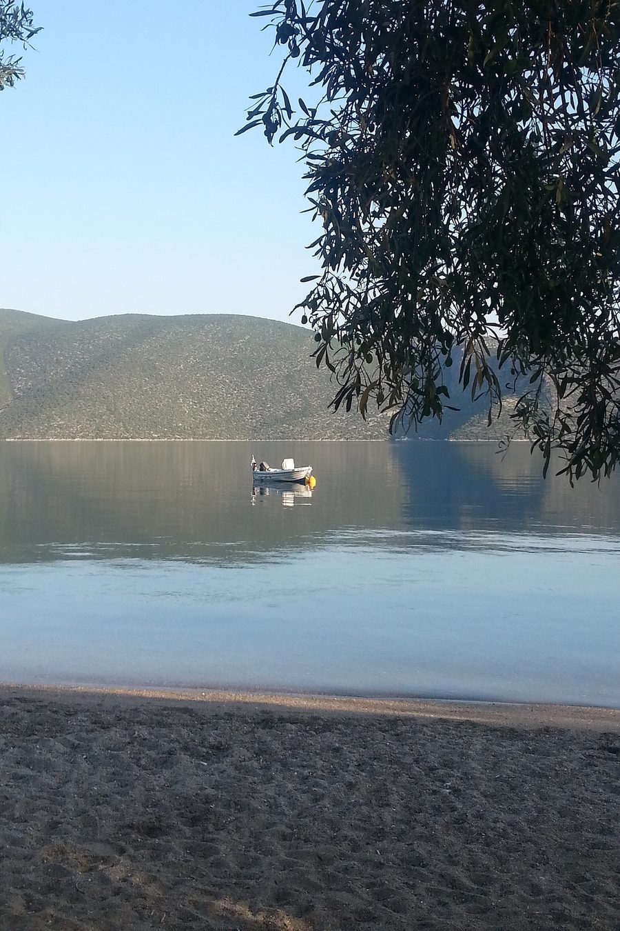 Beach of Skroponeria on the Northern Euboean Gulf