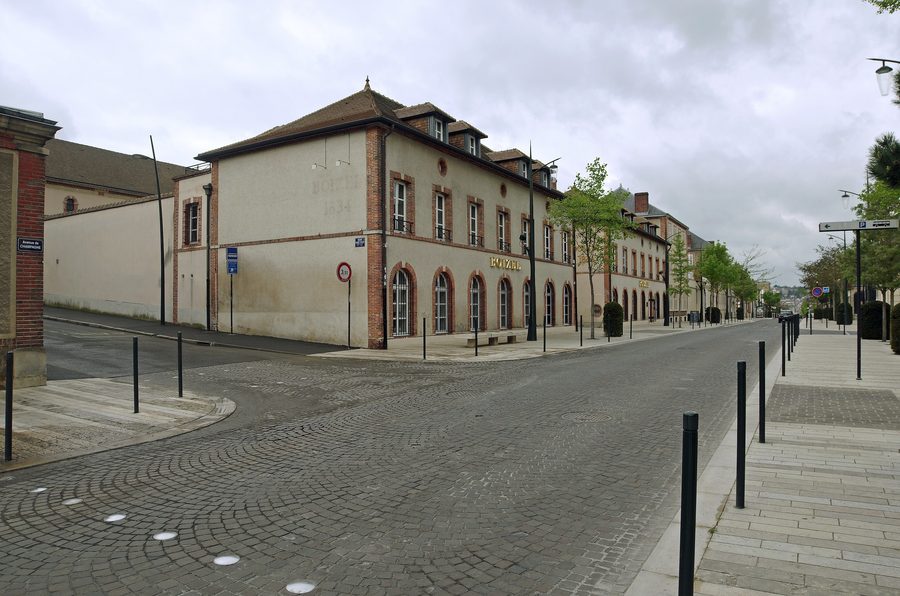 Avenue de Champagne in Épernay in the Marne department