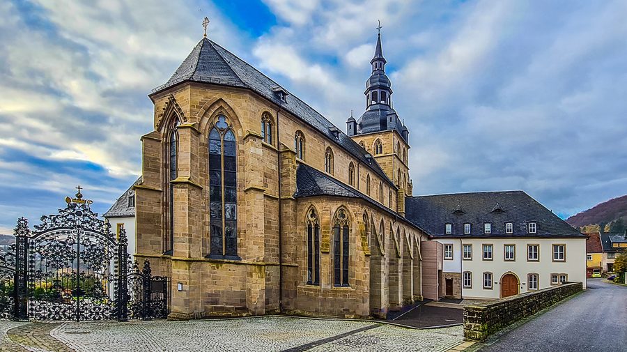 Abbey church of Tholey after the 2018–2020 renovation
