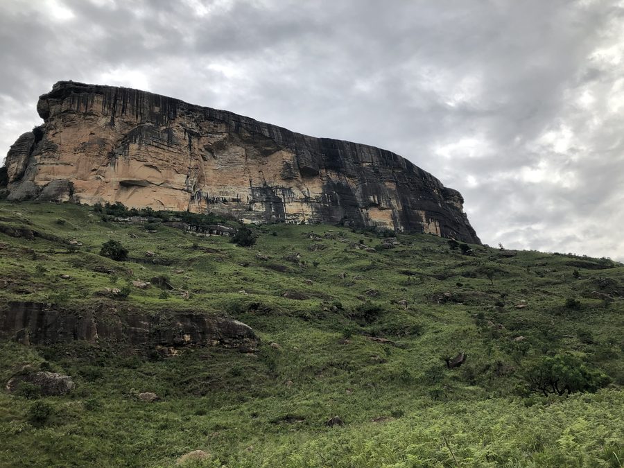 Mountain scenery in the Natal Drakensberg