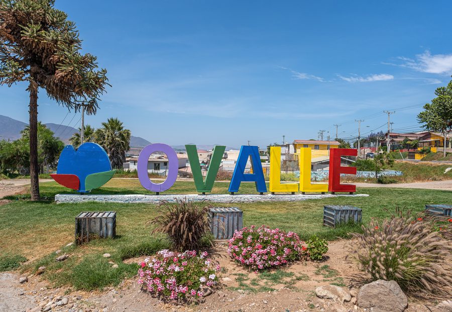 Ovalle in the Región de Coquimbo on the Limarà River