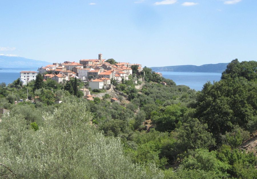 Village Beli on Cres island in Croatia