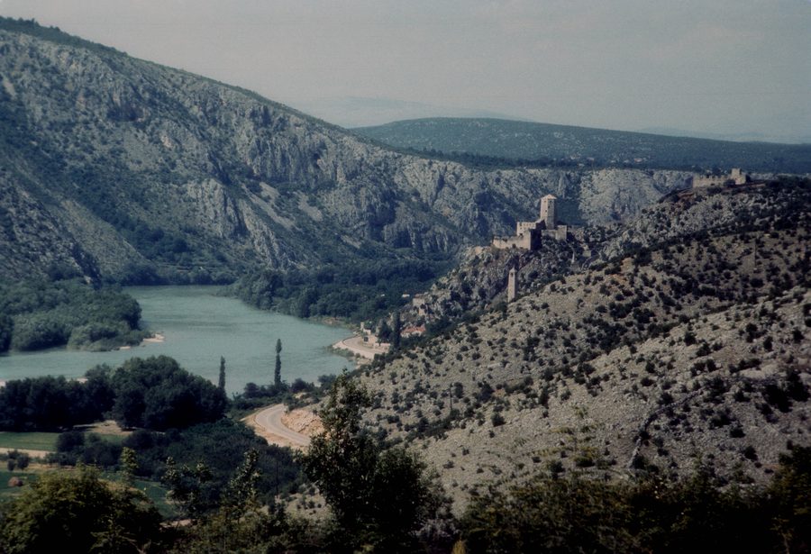 Fortress high above the Neretva Valley near Počitelj