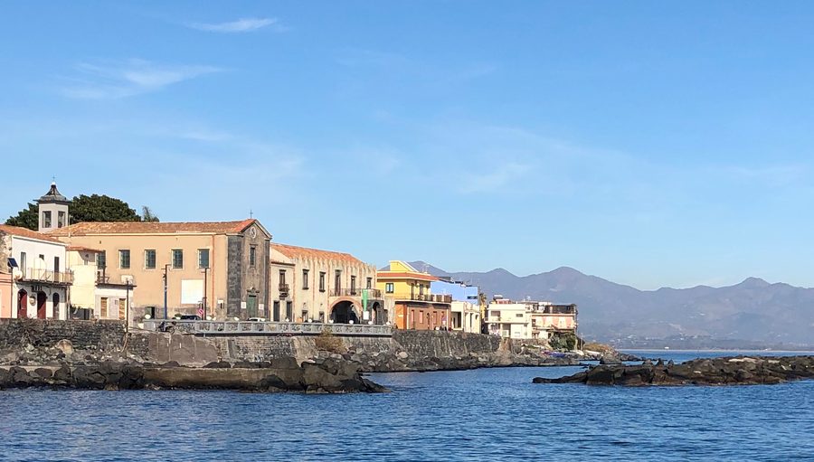 The Palazzo Vigo in Torre Archirafi in Sicily