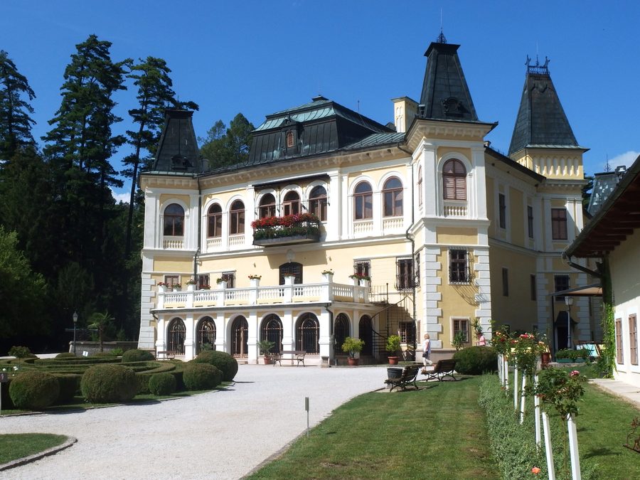 Historic manor house of Betliar in Slovakia
