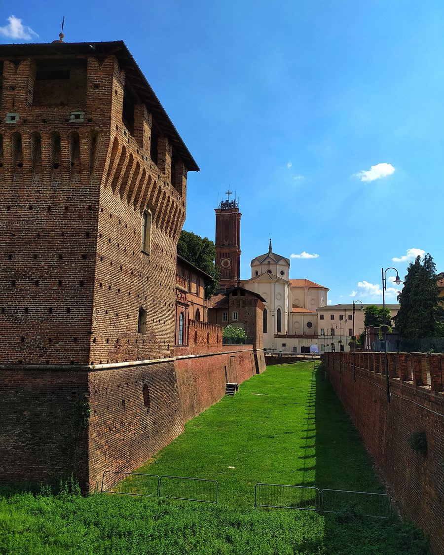 Sforza Castle in Galliate