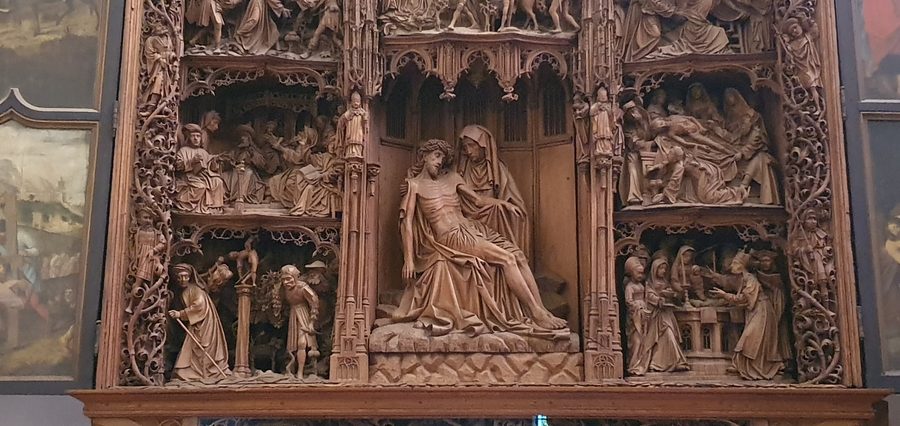 Altar of the Seven Sorrows of Mary in St. Nicolai, Kalkar