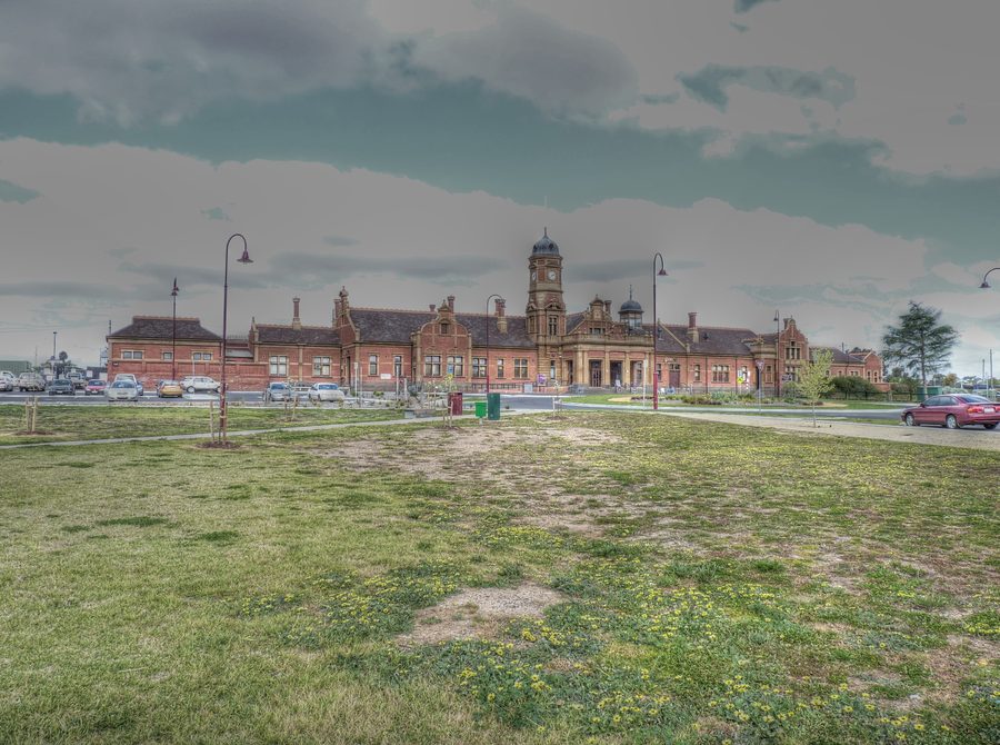 Maryborough railway station in Victoria, Australia