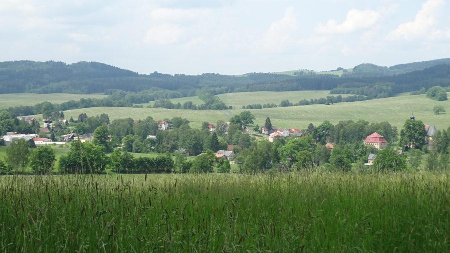View of Lobendava from the Annaberg location
