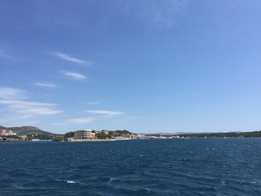 View of Gornje Raštane in Croatia