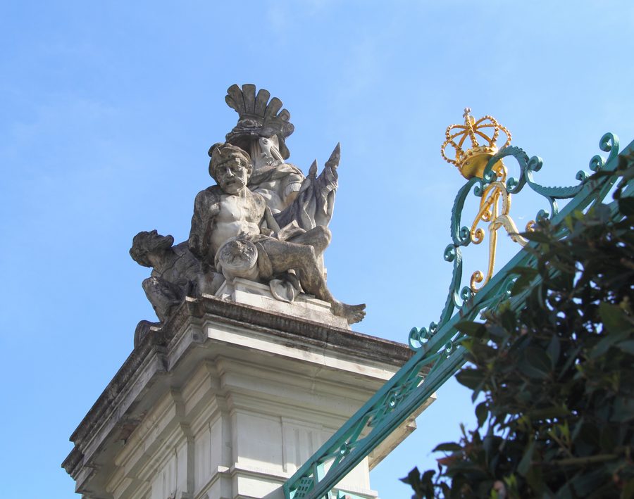 Ludwigsburg Residential Palace with the surrounding garden grounds