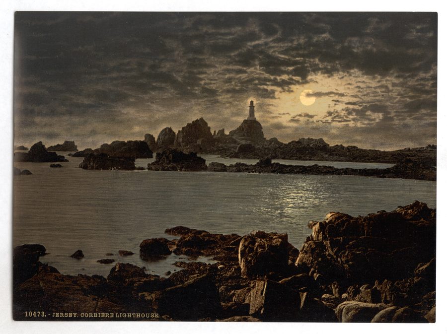 Lighthouse on Jersey’s coast