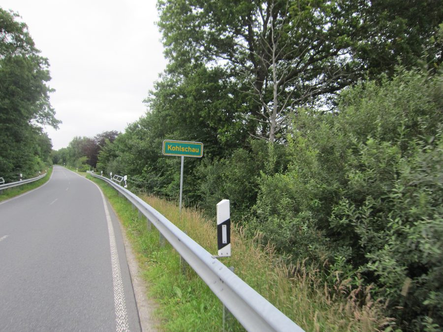 View of Oldersbek in North Frisia
