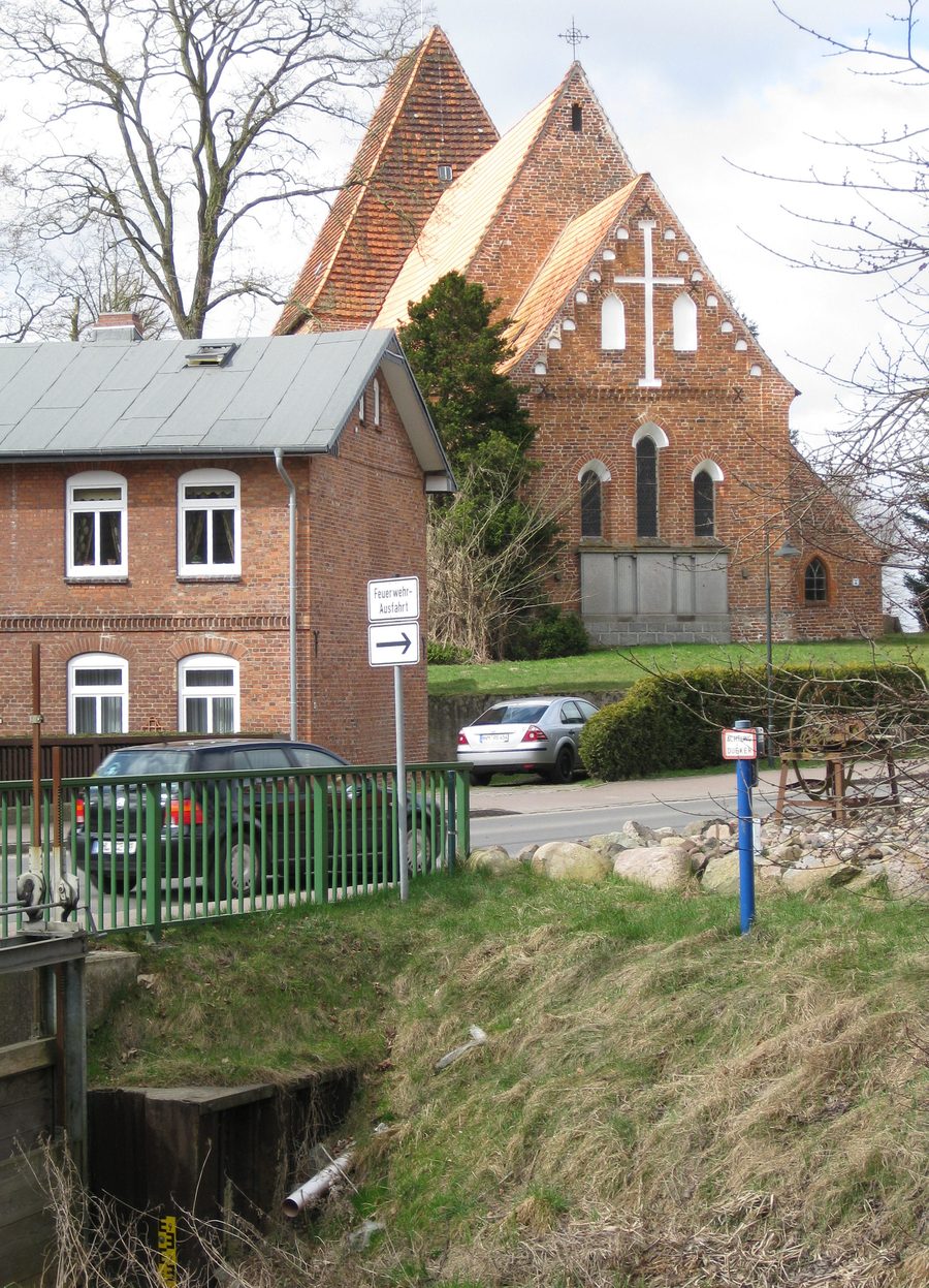 Village church in Herrnburg, a district of the municipality of Lüdersdorf