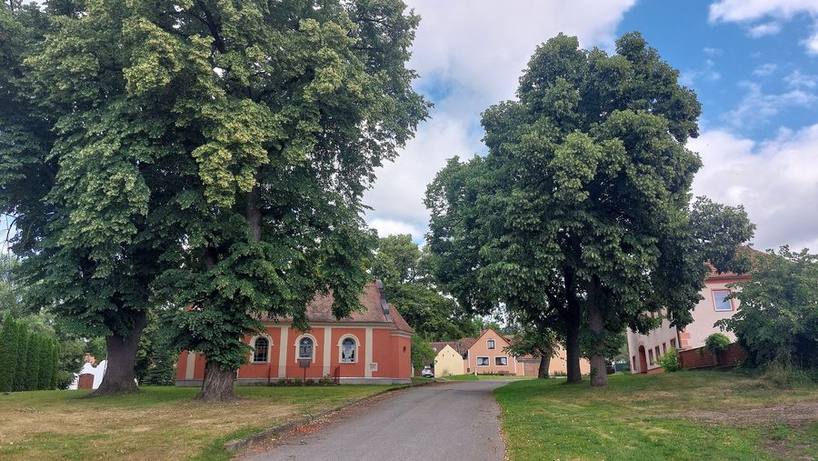 Hracholusky in the Prachatice District in the South Bohemian Region in summer 2025