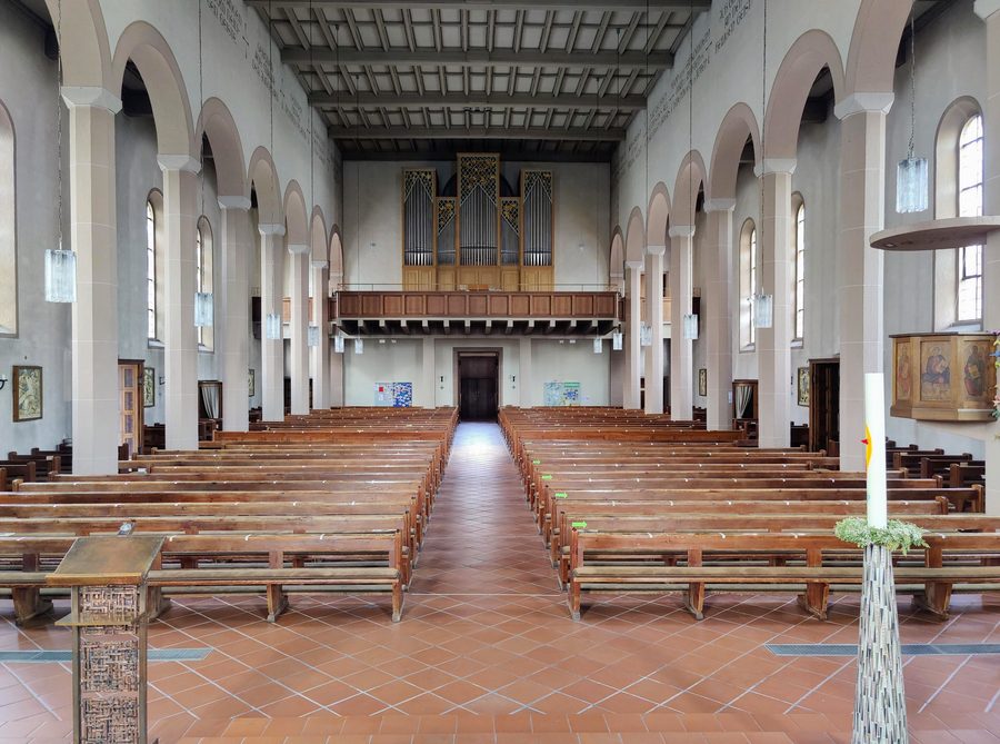 Catholic parish church of St. Jodokus in Wiesental, Waghäusel