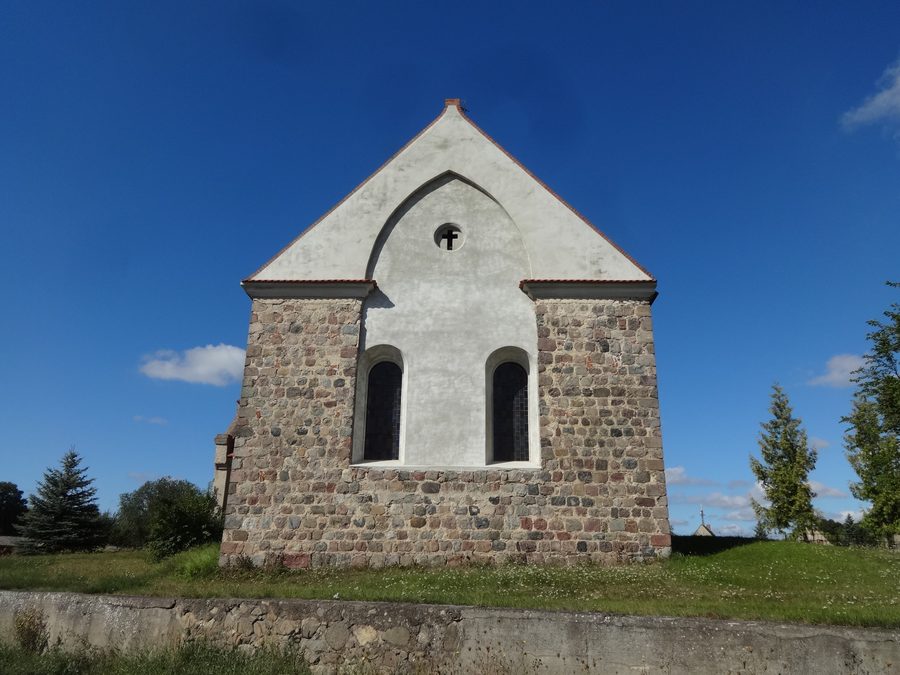 Village church in Haßleben in Boitzenburger Land, view from the east