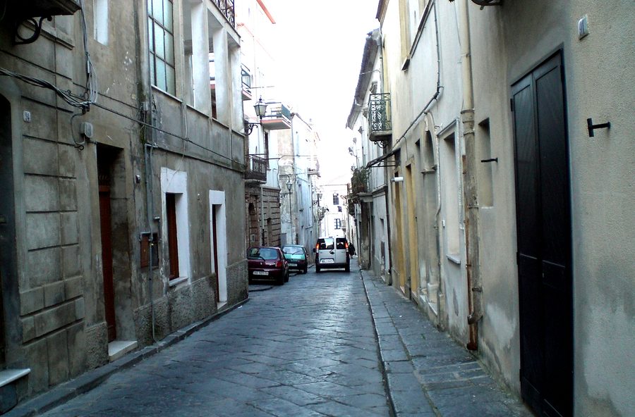 Street view in Guglionesi, Via Galterio