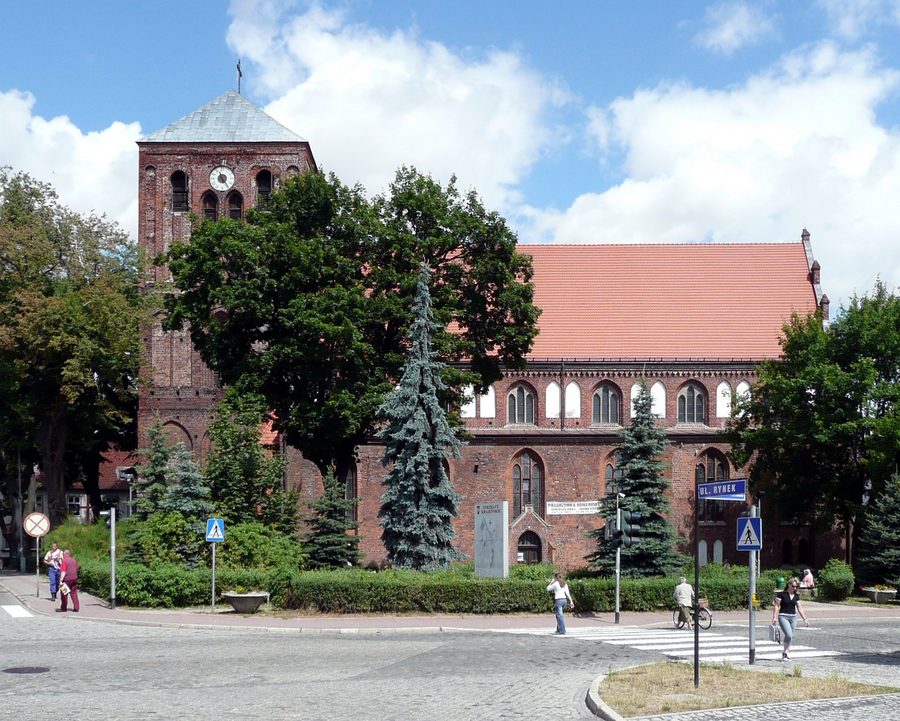 Church in Strzelce Krajeńskie, Poland