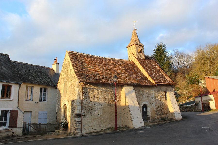Saint-Fraimbault chapel in the hamlet of Saint-Fraimbault