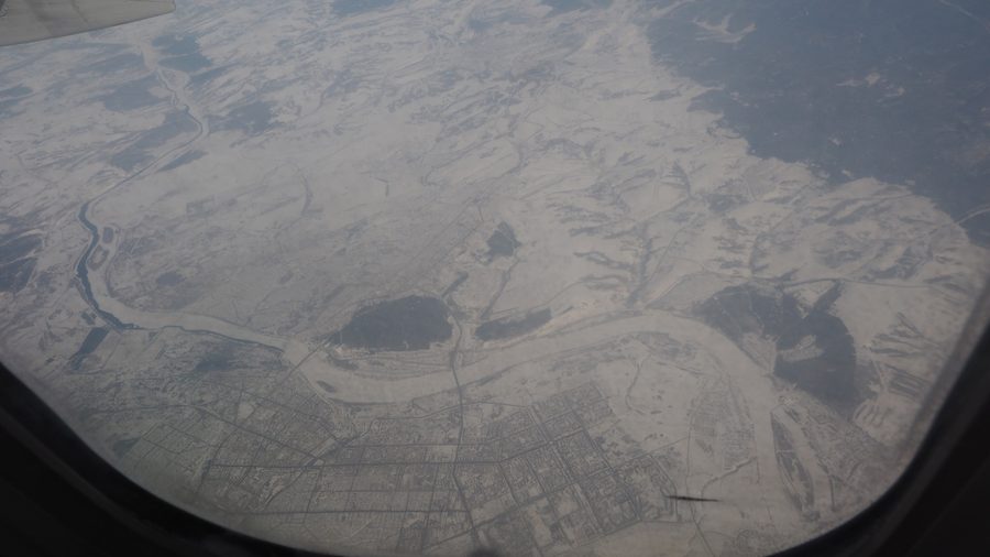 Aerial view of Kemerovskiy District in Kemerovo Oblast