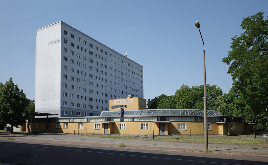 Dessau employment office by Walter Gropius in Dessau-Roßlau
