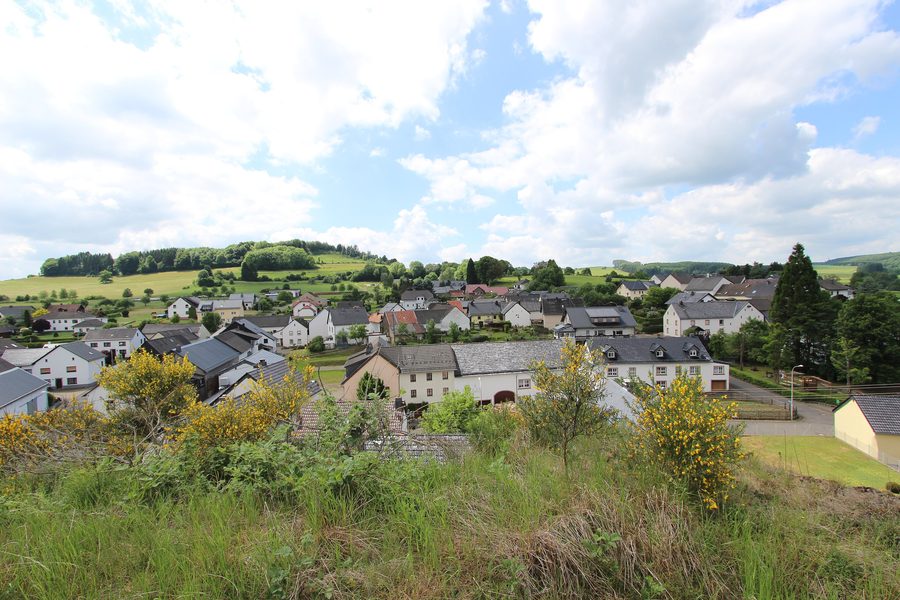 Panoramic view over Steffeln in the Eifel