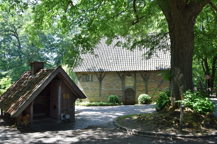West view of the listed Haarmühle near Ahaus-Alstätte