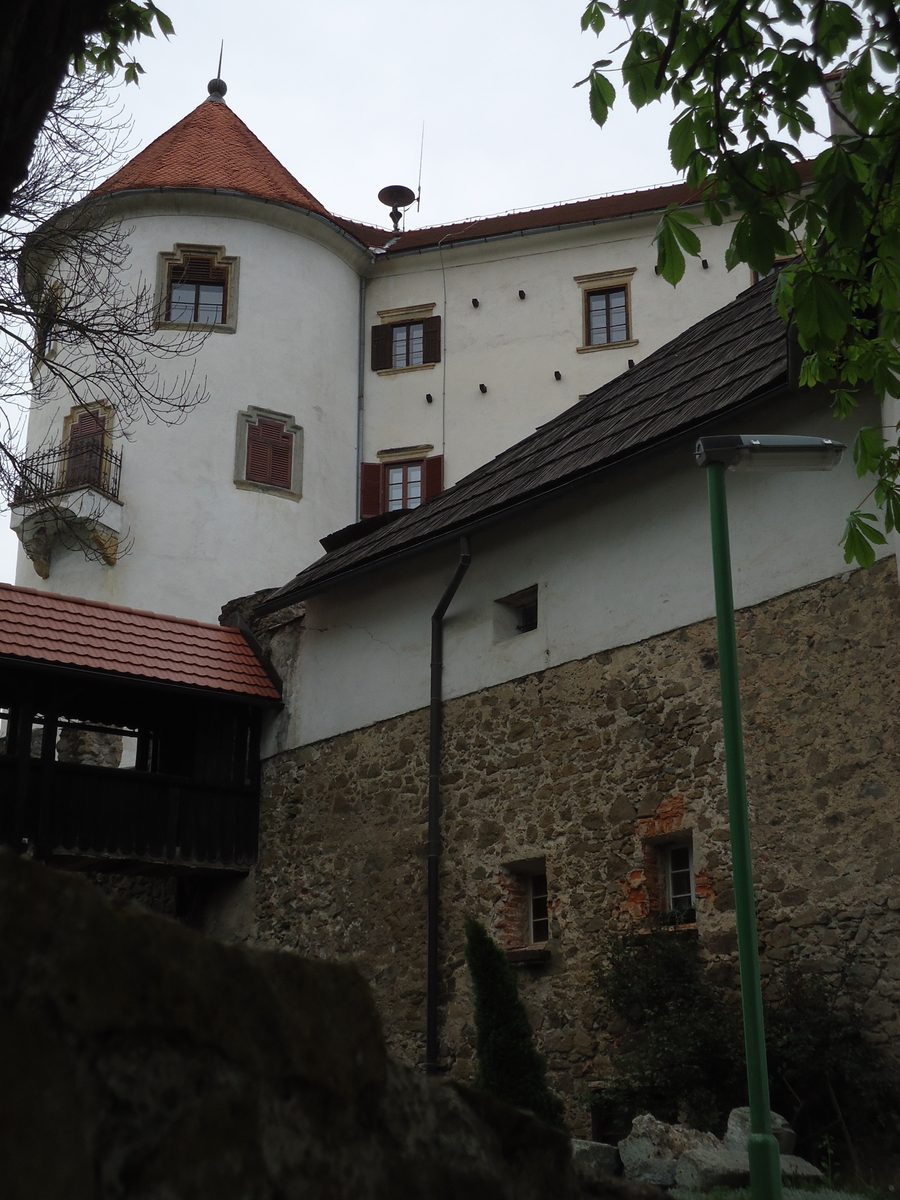 Velenje Castle overlooking the Å alek Valley.