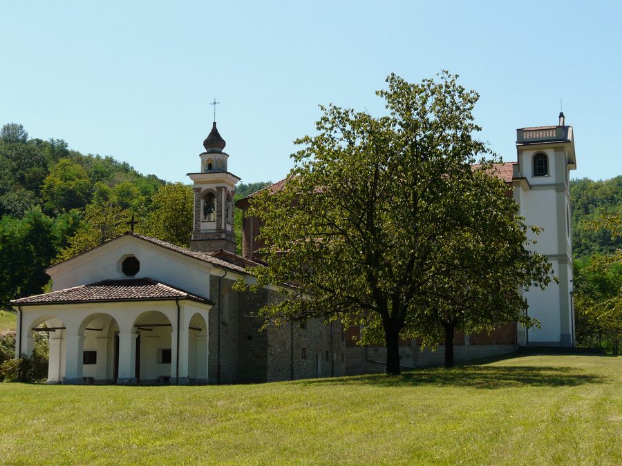 Sanctuary of the Madonna del Lago in Garbagna, Piedmont