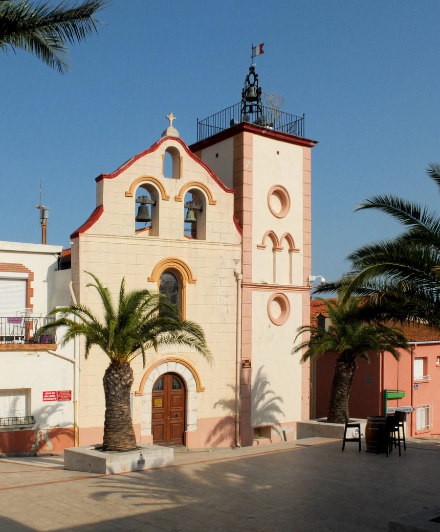 Parish church Saint-Julien-et-Sainte-Basilisse in Villeneuve-de-la-Raho