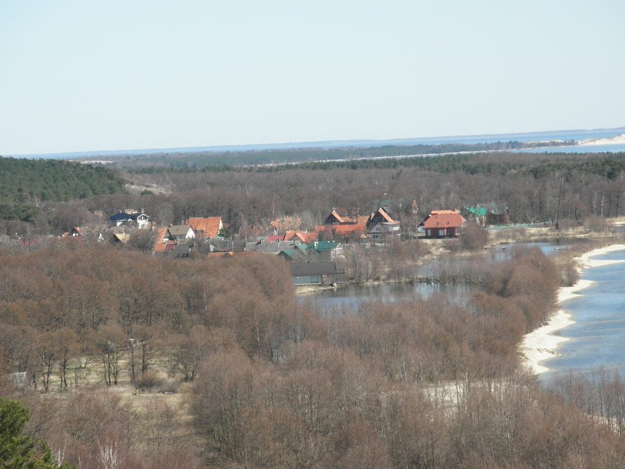 View from the south of Pillkoppen (Morskoje) in Kaliningrad Oblast