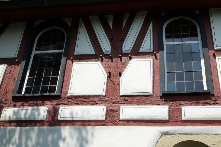 Evangelical church in Weißbach in the Hohenlohe district