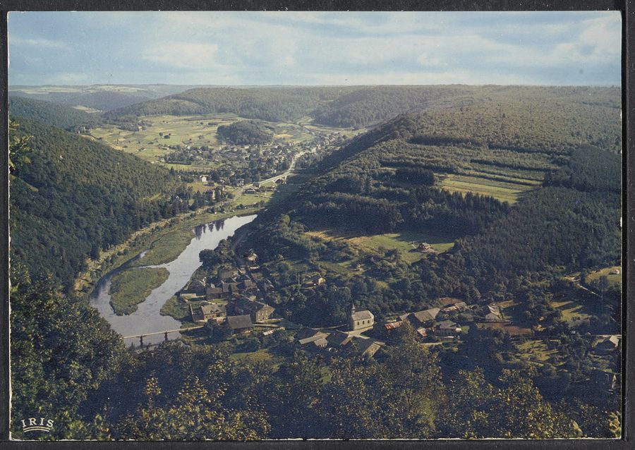View of the Semois Valley with Mouzaive and Alle from Naglémont