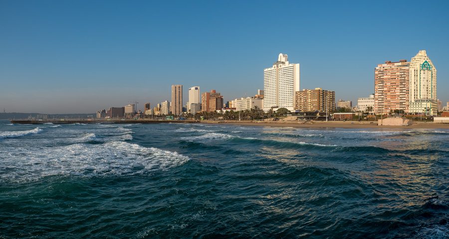 South Beach in Durban, KwaZulu-Natal, South Africa