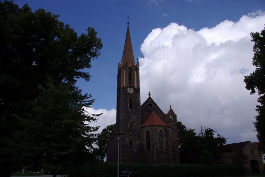 Church in Hohensaaten, Bad Freienwalde, Brandenburg